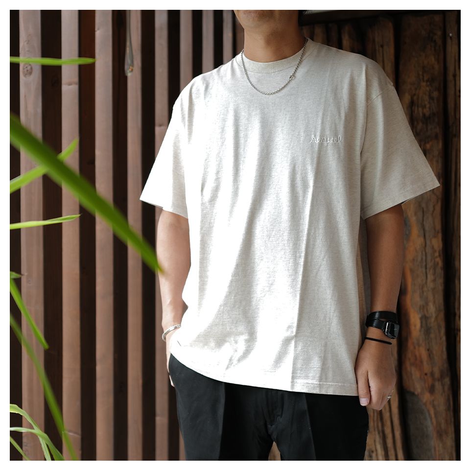 SQ-25SS-ST-14 T-SHIRT  OATMEAL