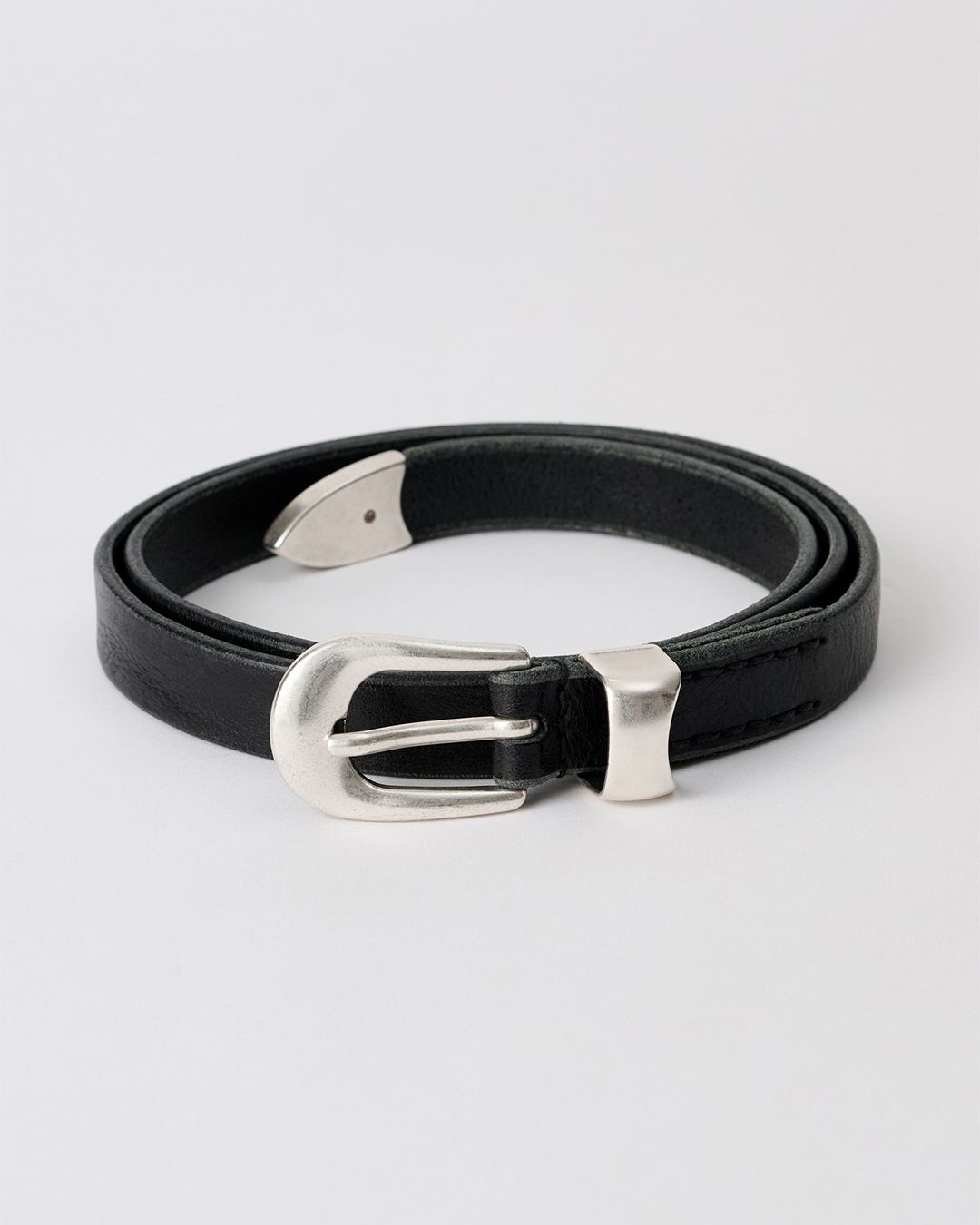2 CM BELT Black Lether