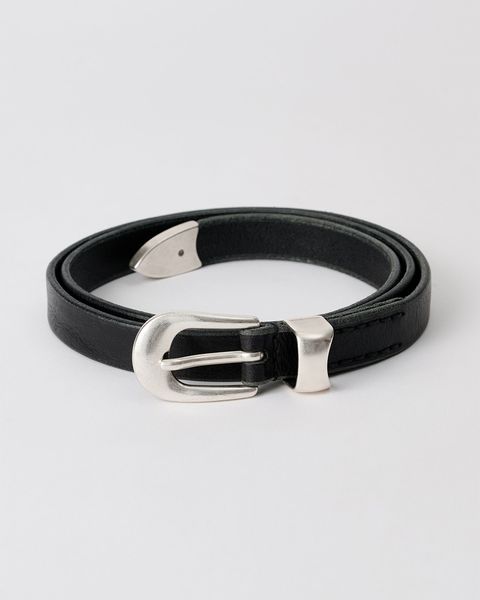 2 CM BELT Black Lether