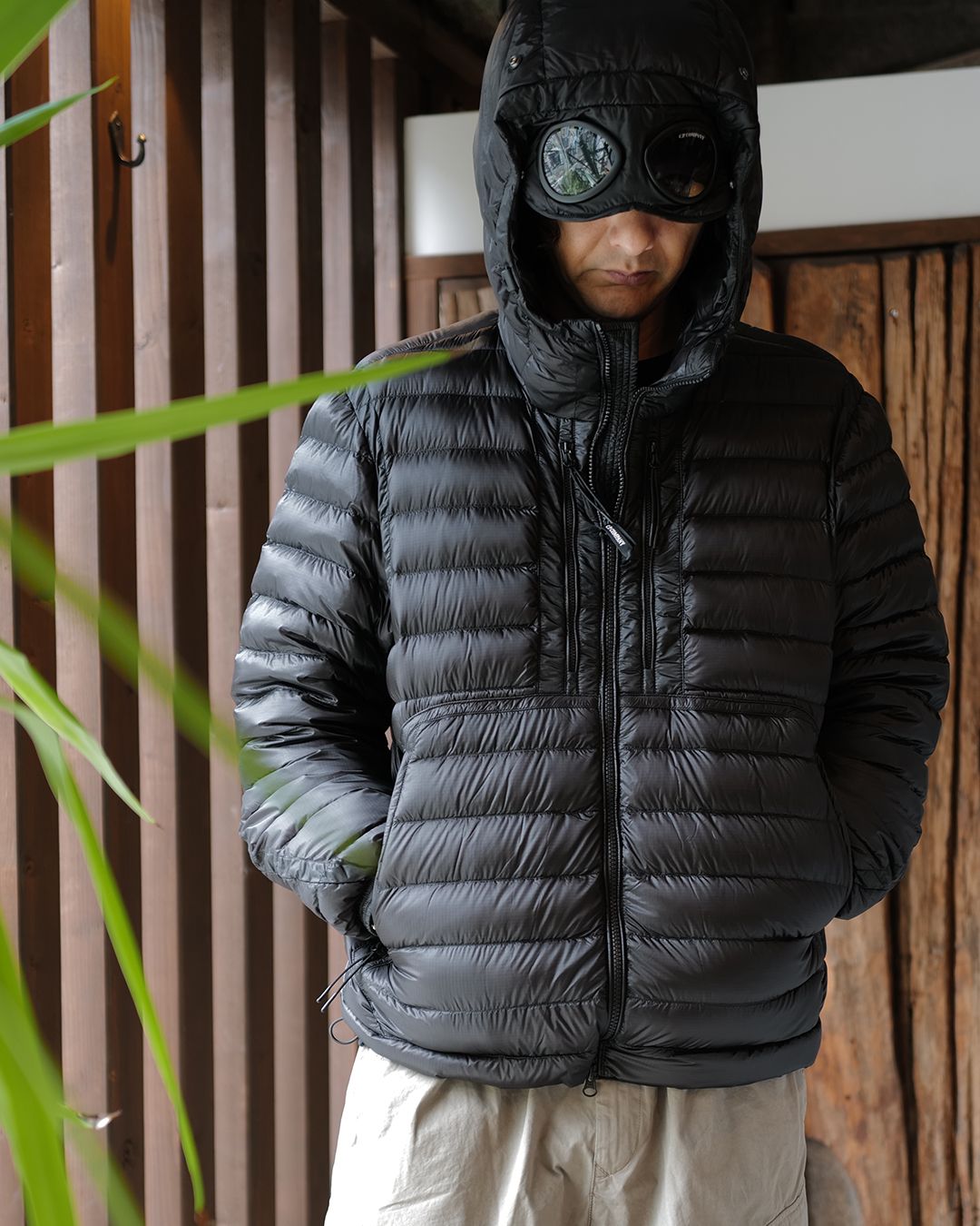 D.D. Shell Goggle Chest Pocket Jacket [BLACK]