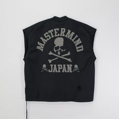 【Last1点 M】 【mastermindJAPAN】 INTARSIA KNIT VEST  BLACK