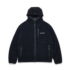 【Last1 M】 GX-A24-JK-02  FLEECE JACKET  BLACK