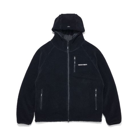 【Last1 M】 GX-A24-JK-02  FLEECE JACKET  BLACK