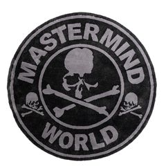 【MASTERMIND WORLD】 CIRCLE RUG MAT