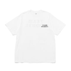 SQ-25SS-ST-03 T-SHIRT  WHITE