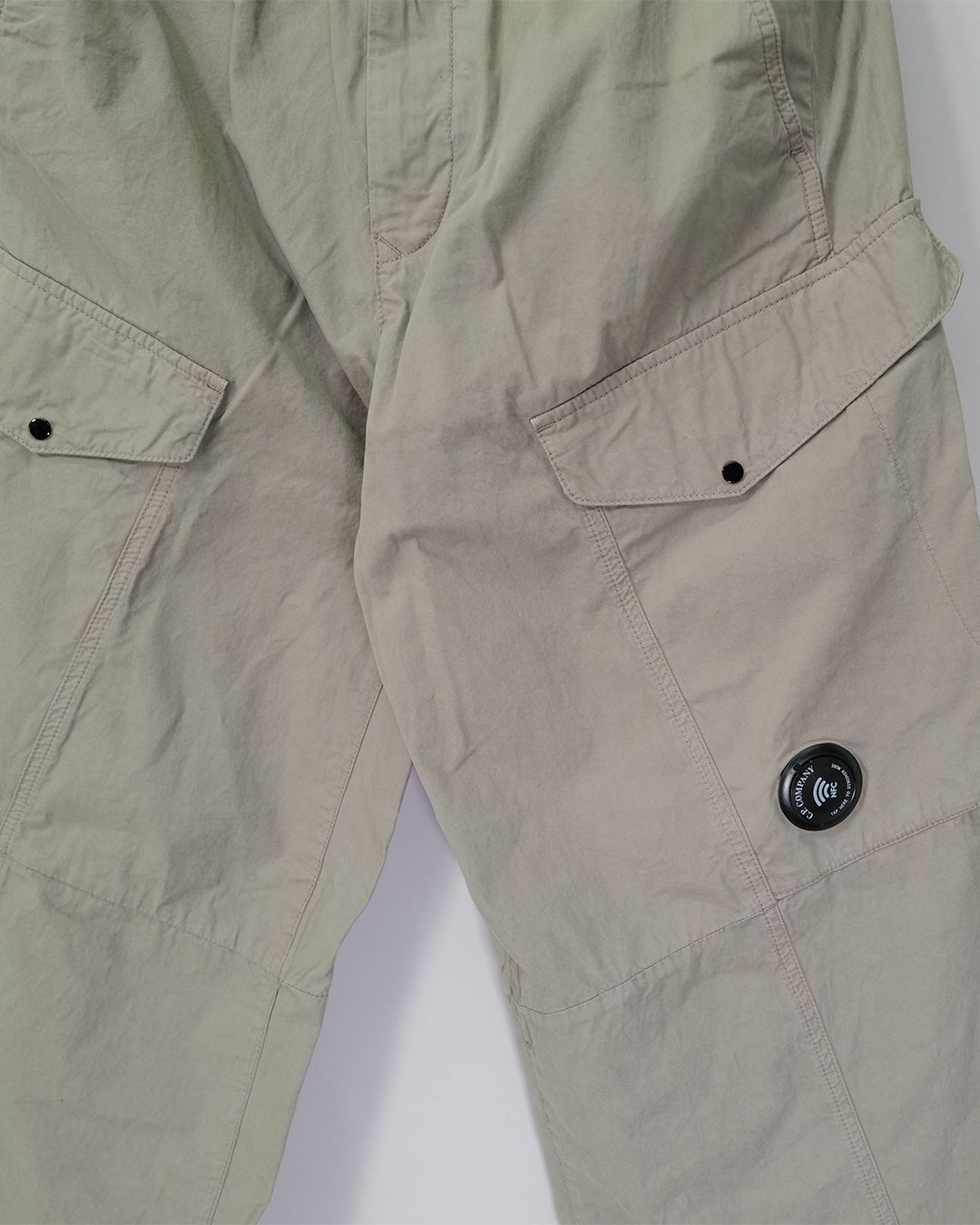 MICRO-REPS BOXY LENS CARGO PANTS -FALLEN ROCK-