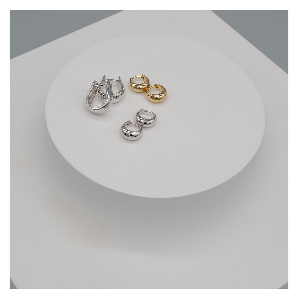 TOMWOOD - Ice Huggies ピアス | River