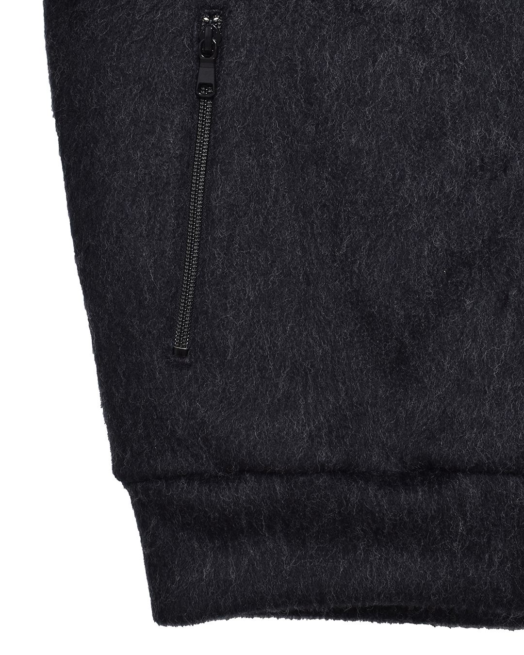 A.Wool Shaggy Track Jacket CGR