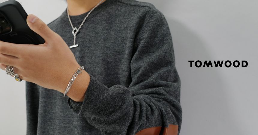 TOMWOOD トムウッド Thick Rolo Bracelet シルバー チェーン