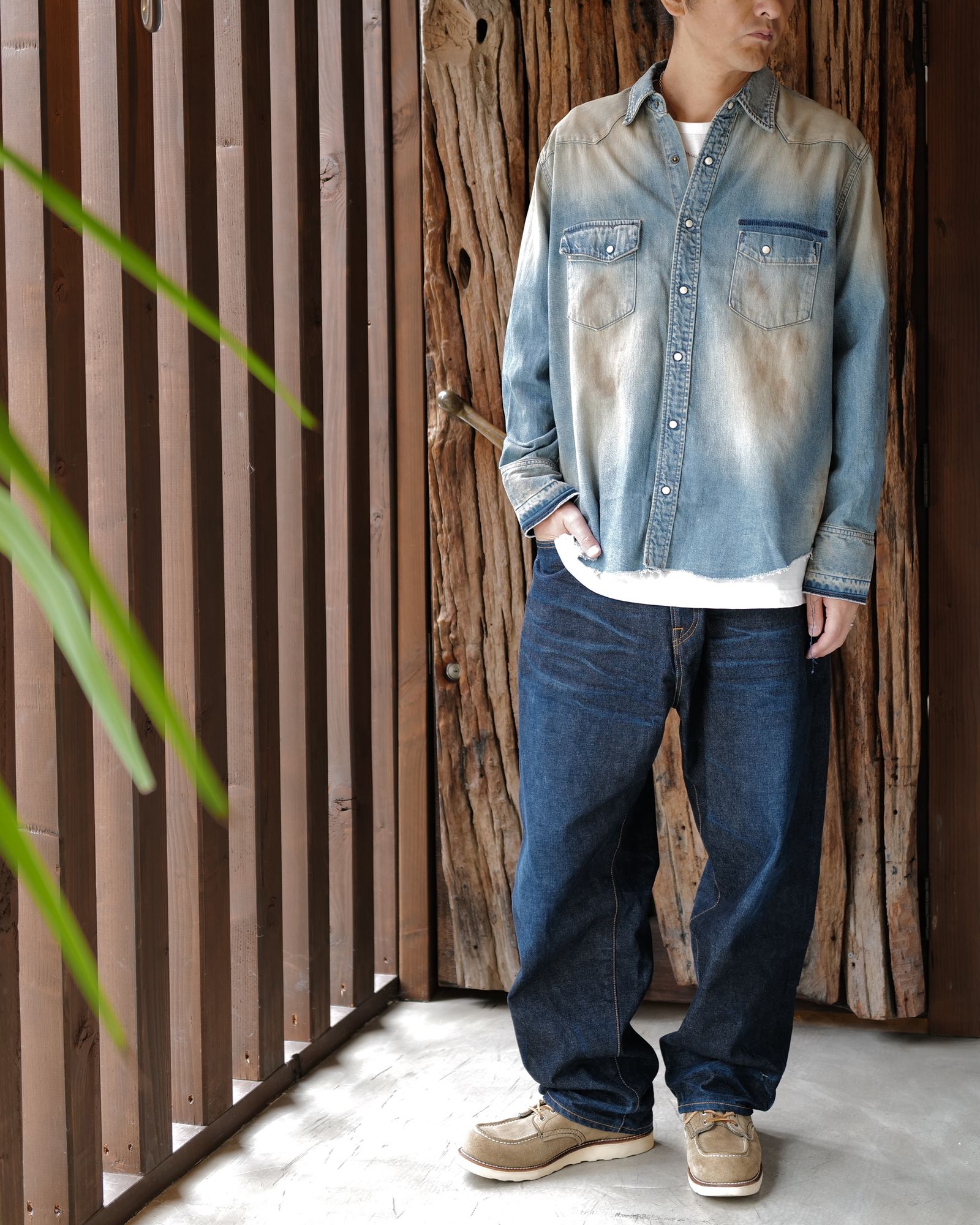 【Rafu】 Denim Shirt