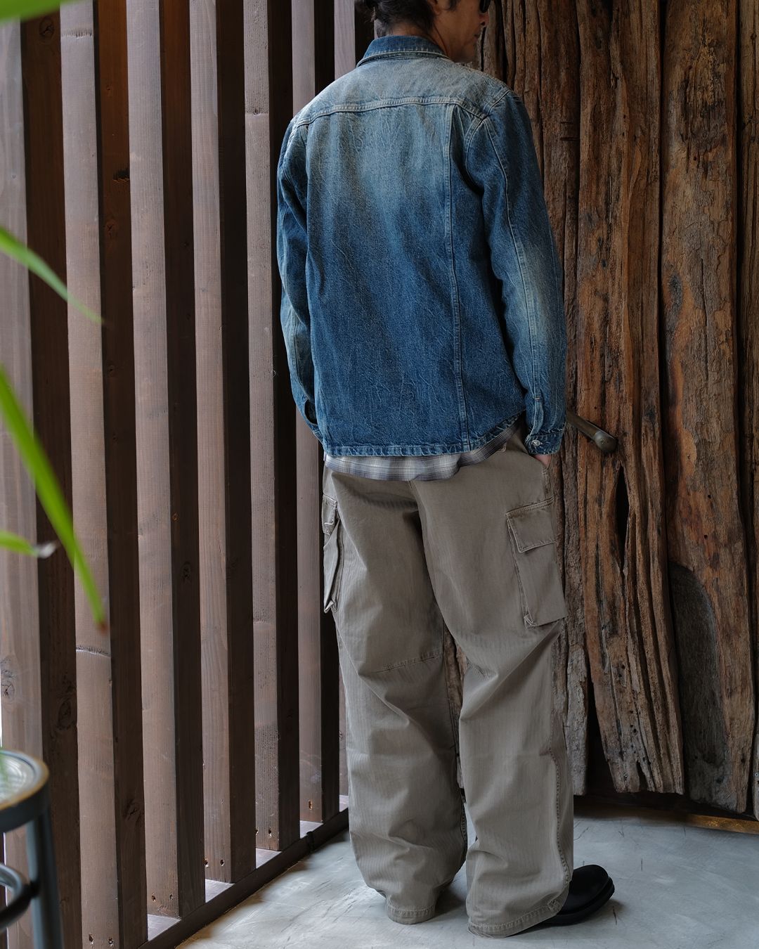 MOUNT CARGO  Uniform Olive Herringbone