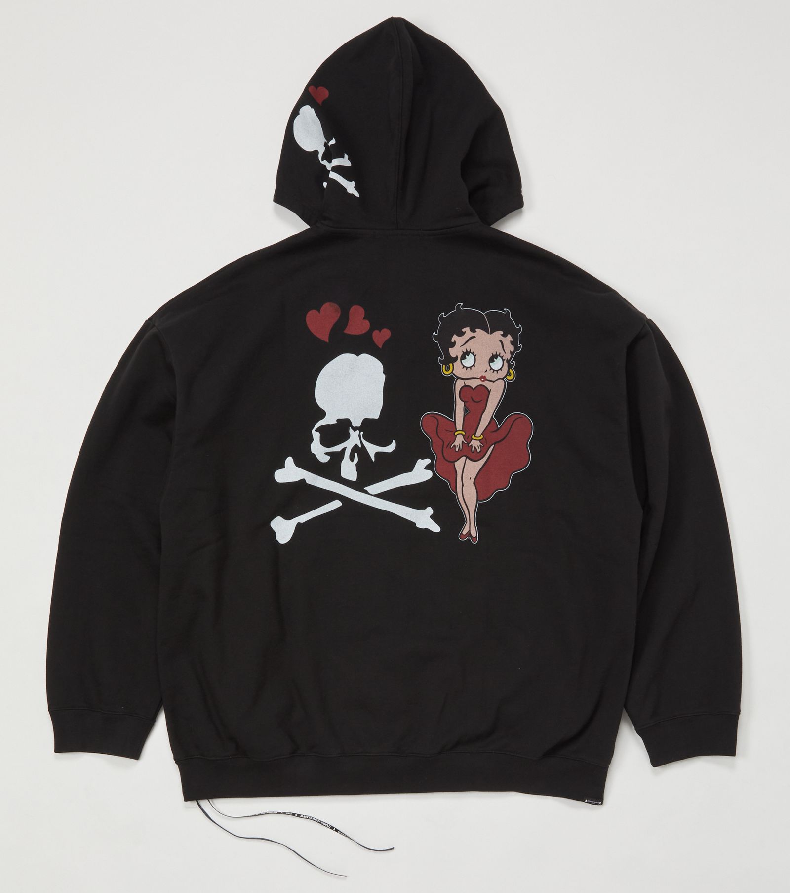 【MASTERMIND WORLD】 xBETTY BOOP ZIP-UP HOODIE MULTI COLOR <BOXY FIT>