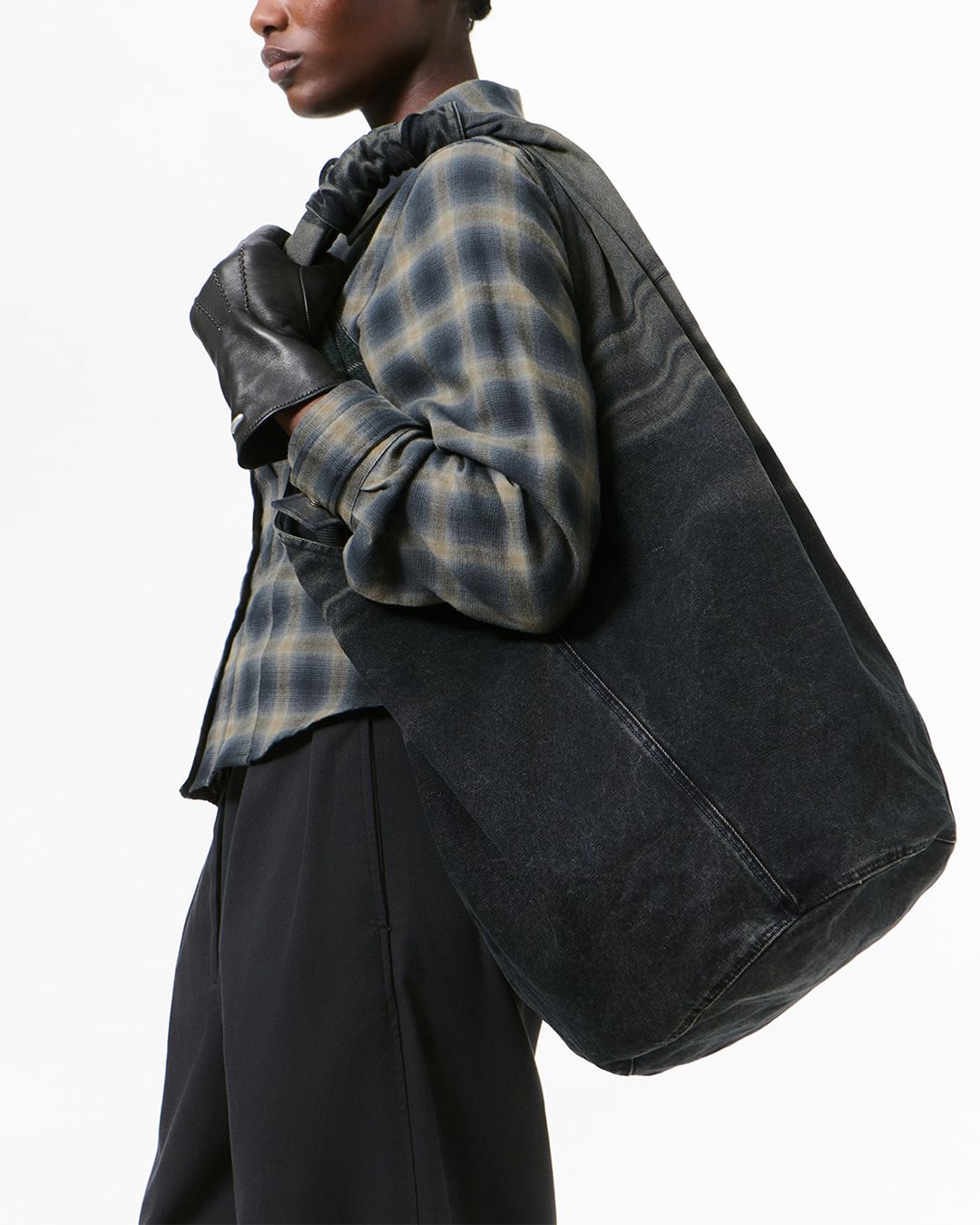 DRIP BAG   Deep Blue Indigo Canvas