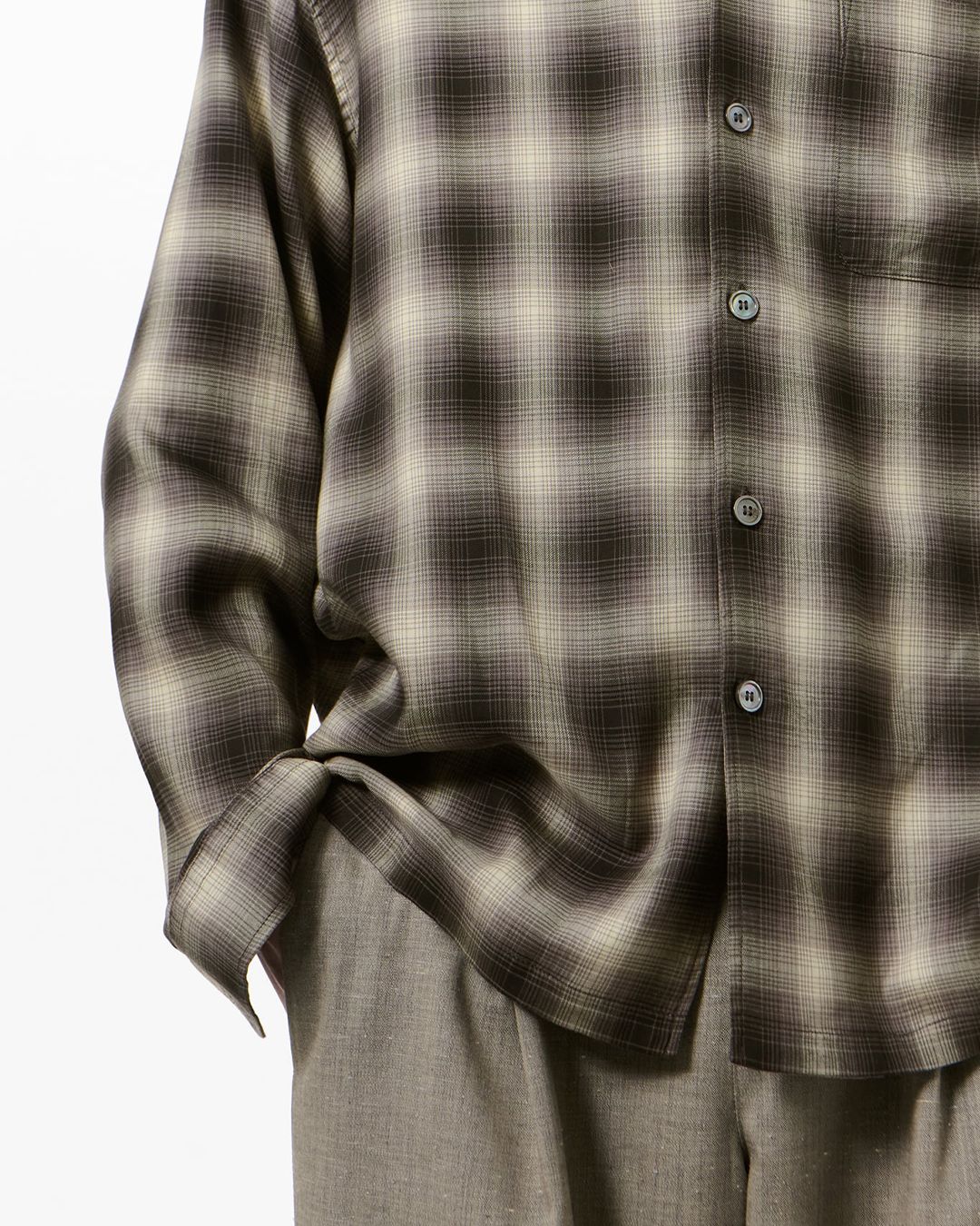EVERY SHIRT   Taos Check Saloon Tencel