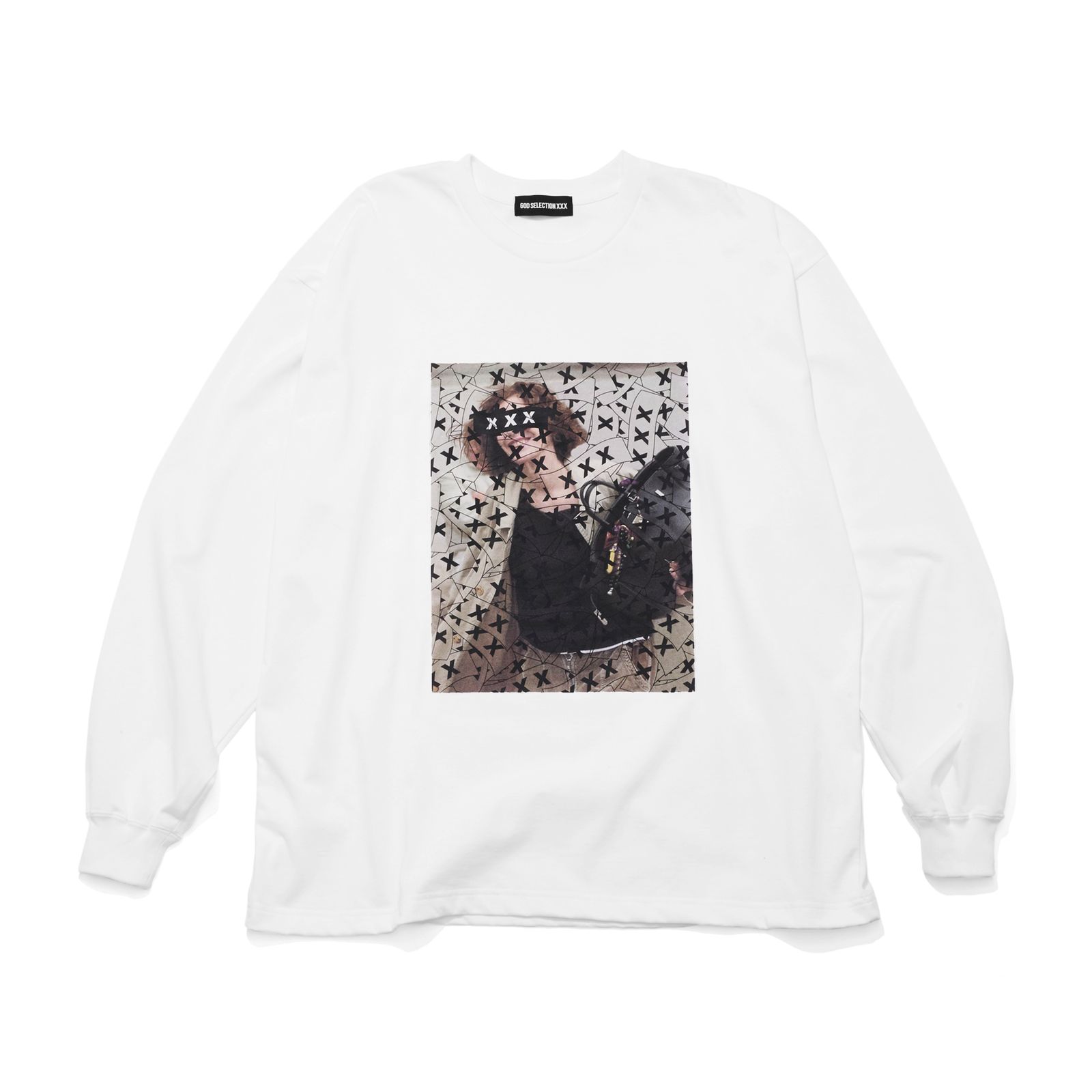 GOD SELECTION XXX - GX-S25-LT-01 LONG SLEEVE T-SHIRT WHITE