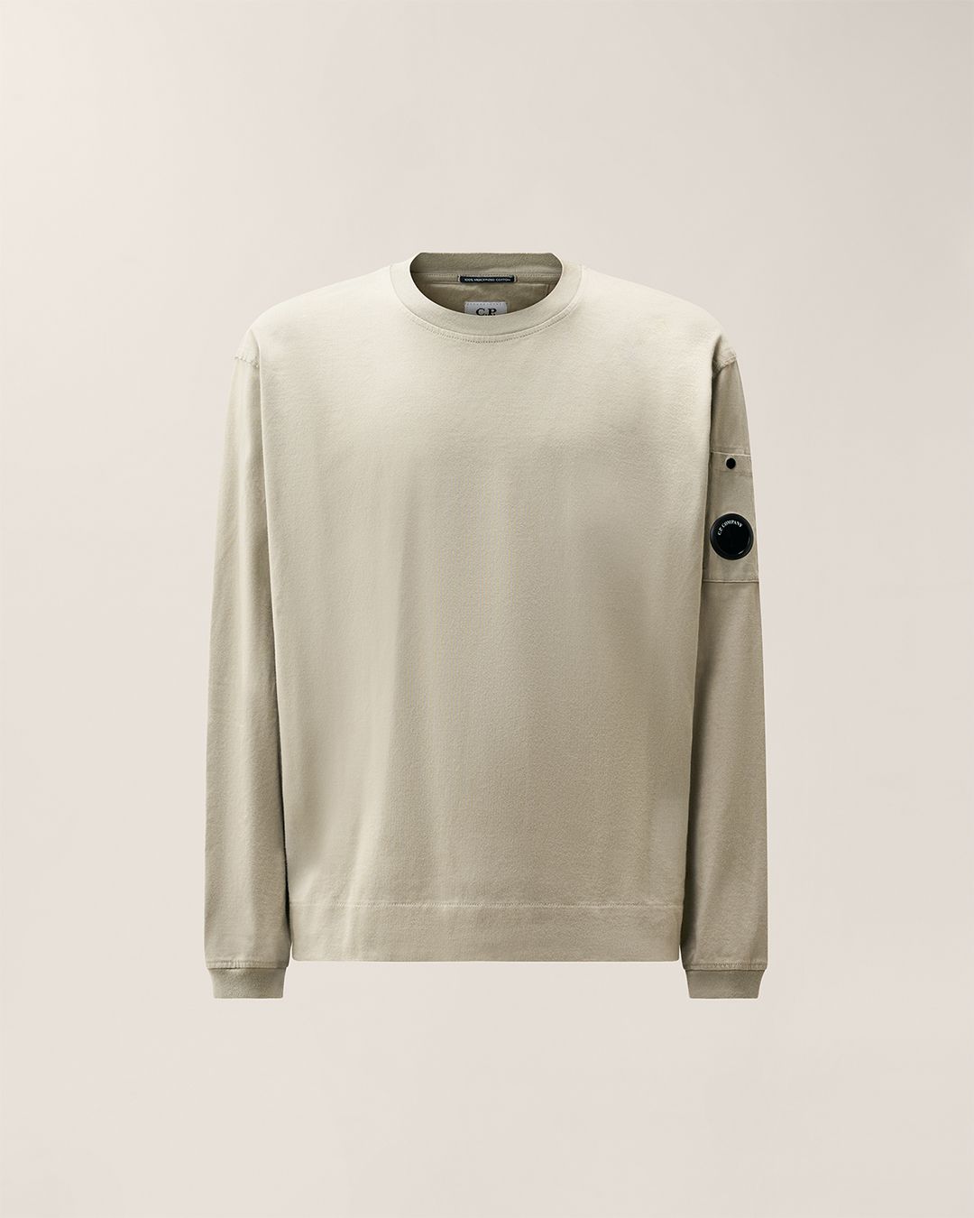 30/2 Mercerized Jersey Twisted Long Sleeve Lens T-Shirt FALLEN ROC.