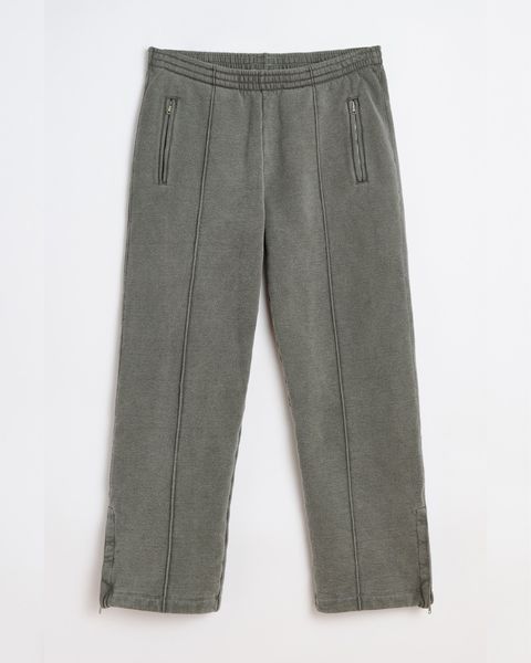 【Last1 Size46】 TRACK PANTS   Worn Black Hefty Fleece