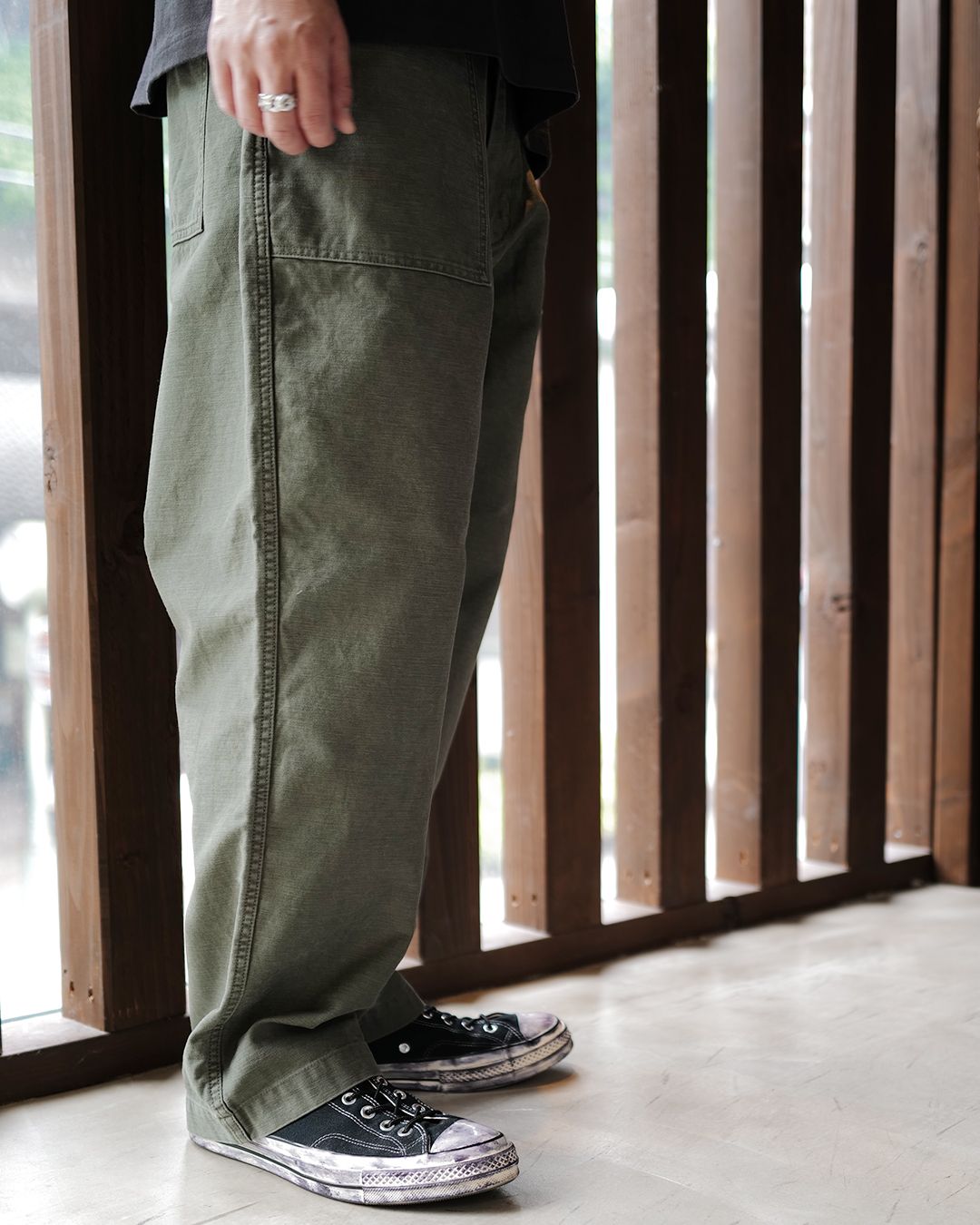 BAKER PANTS(TYPE-BK)  OLIVE