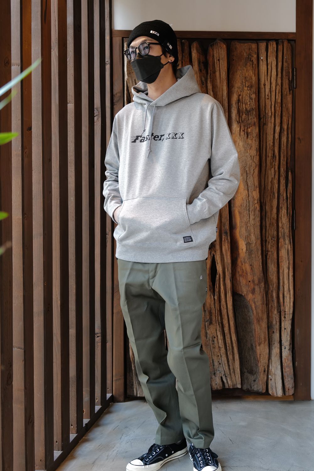 GOD SELECTION XXX - GX-A22-HT-03 KNIT CAP BLACK | River