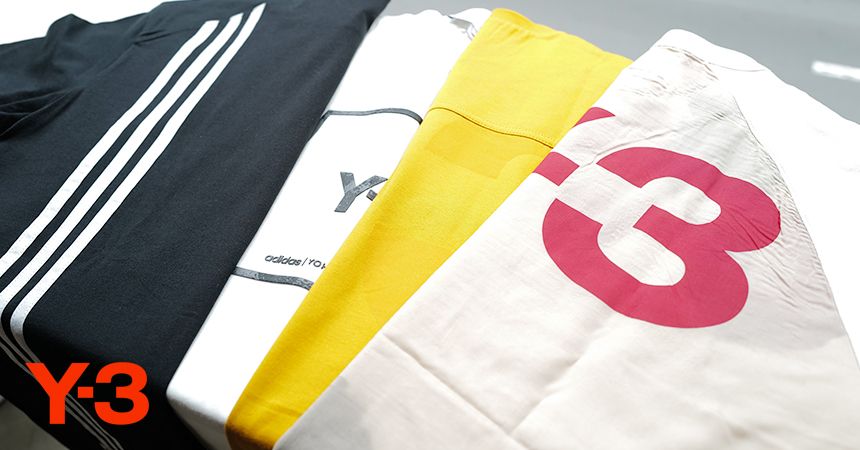 New Item　【Y-3】T-shirts