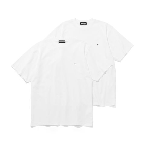 GX-A24-TT-01 2PIECE PACK T-SHIRT  WHITE