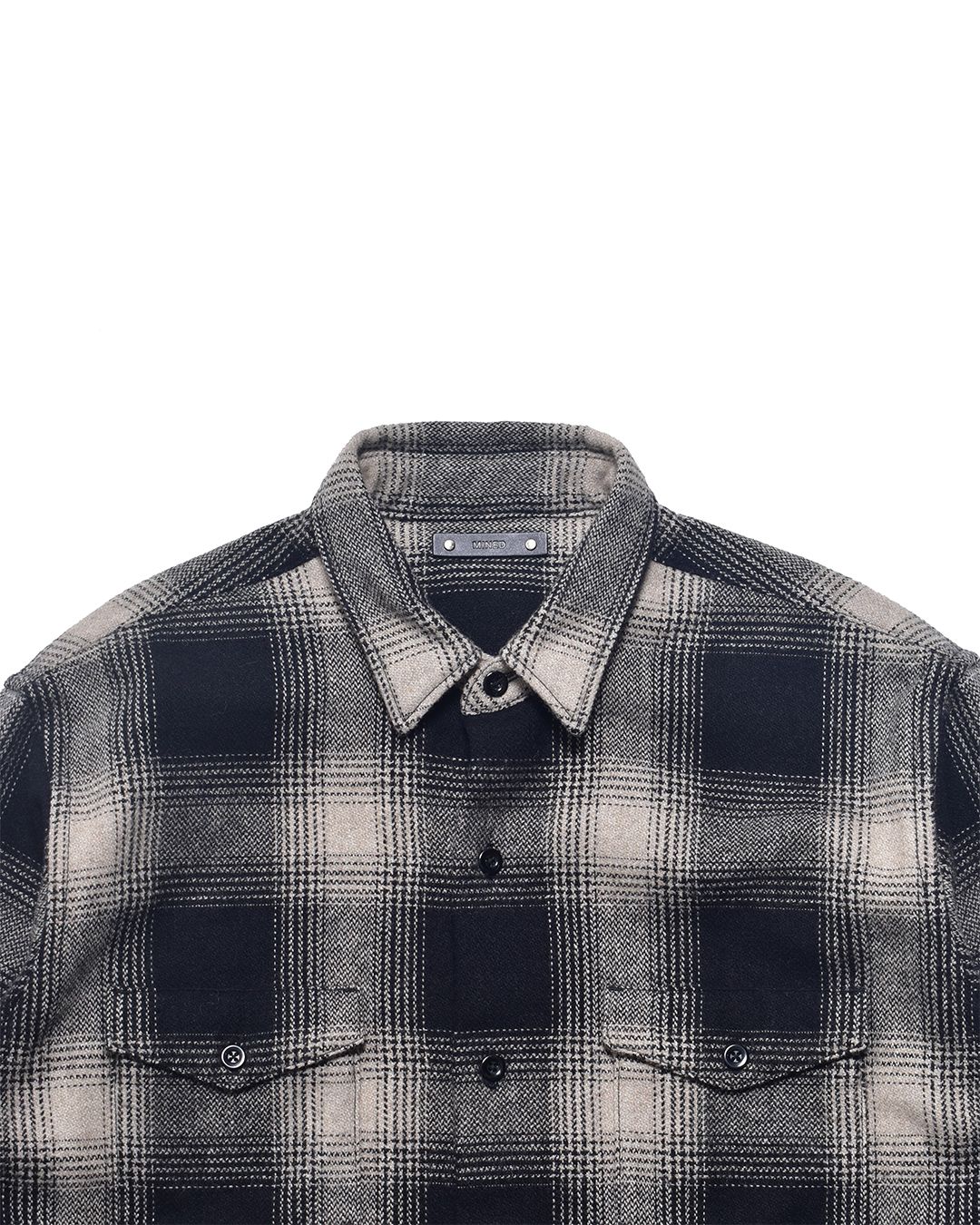 Wool Flannel Ombre Work SH