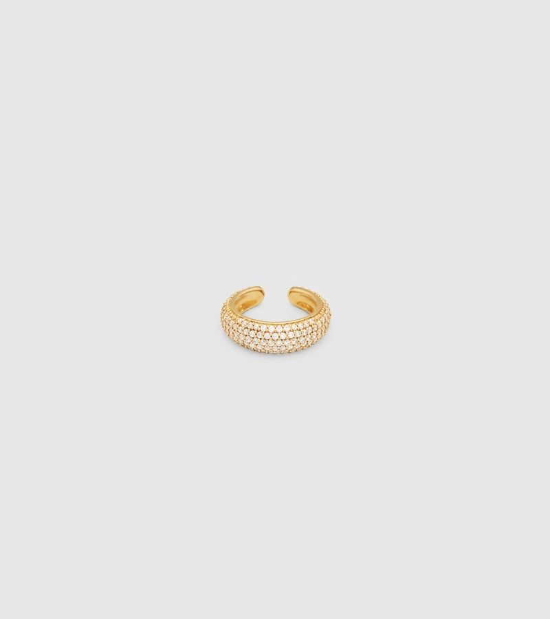 TOMWOOD - Ear Cuff Thick Zirconia Gold 【イヤーカフ】 | River