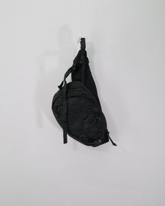 Nylon B Crossbody Backpack  Black