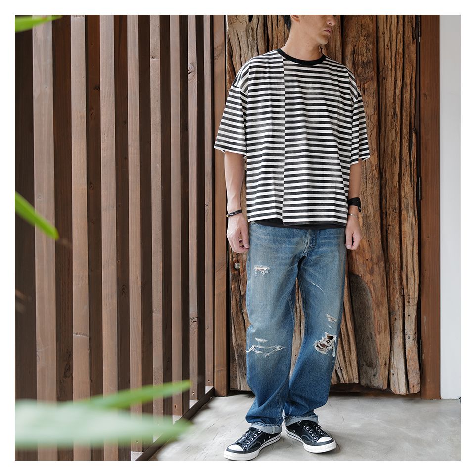 MINEDENIM W.Straight 5pocket USSオリジナルの銅製リベット