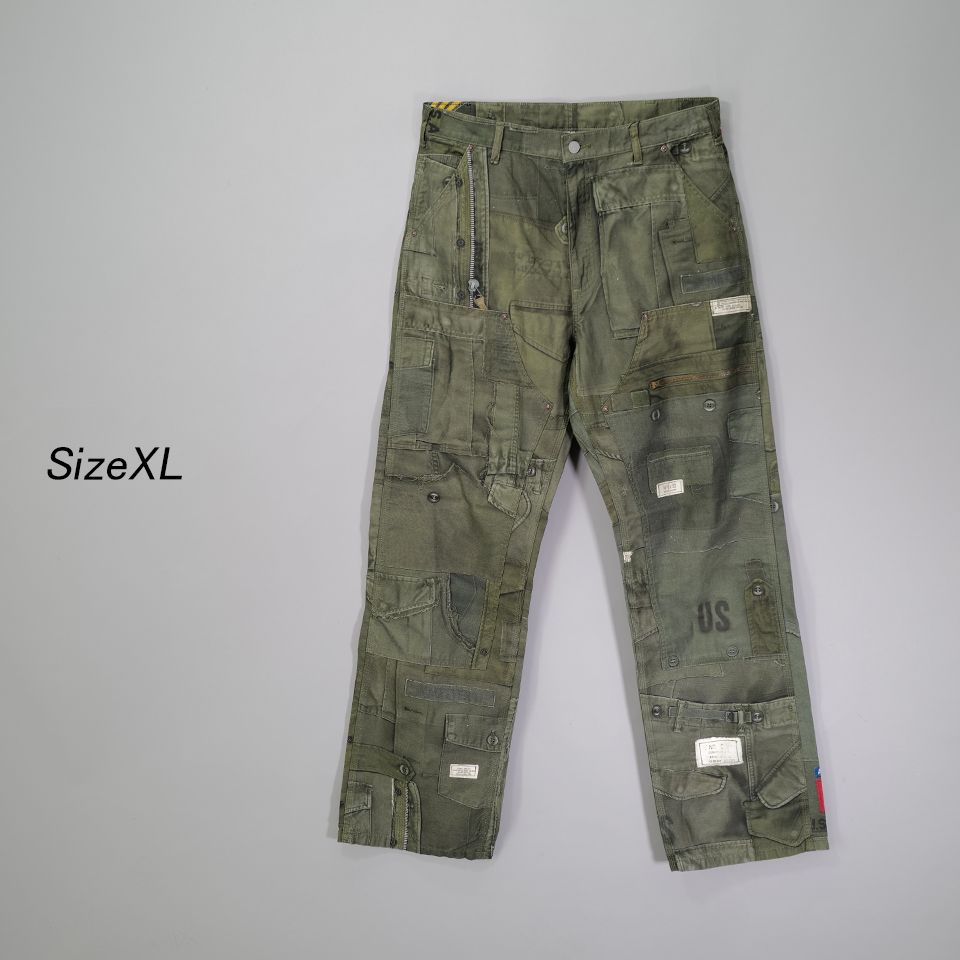 【MIYAGI HIDETAKA】 MH031 Work Pants Military KHAKI