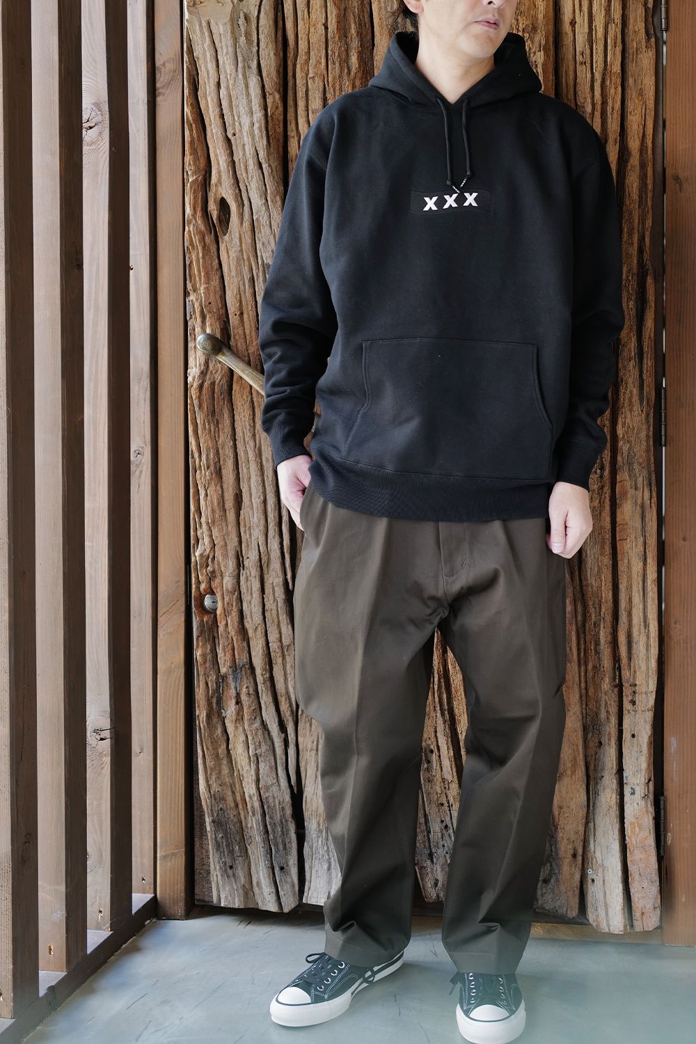 GODSELECTION XXX フーディースタイル