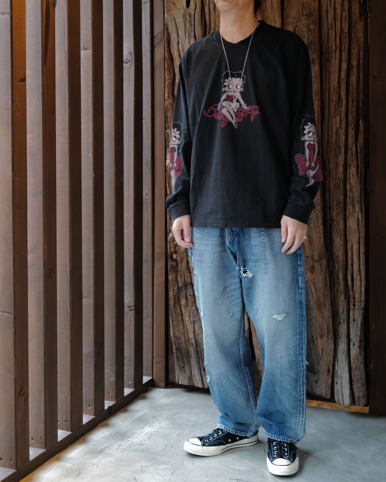 BETTY BOOP × MASTERMIND WORLD <REGULAR FIT>