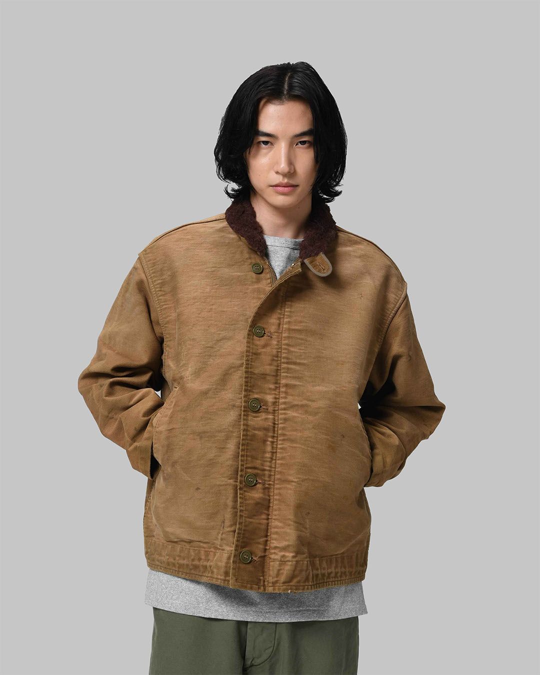 BWU-WN1DJ / WIDE WALE N-1 DECK JACKET
