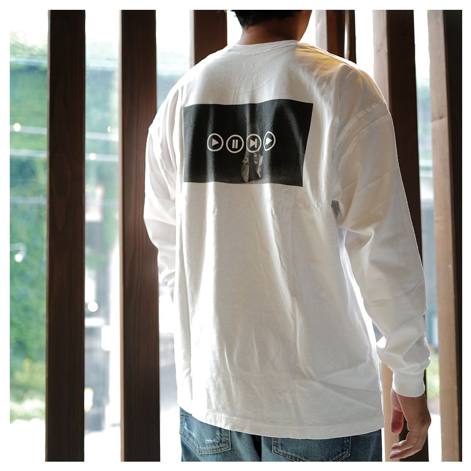 SEQUEL - 【LAST1 XL】SQ-23SS-LT-02 LONG SLEEVE T-SHIRT WHITE