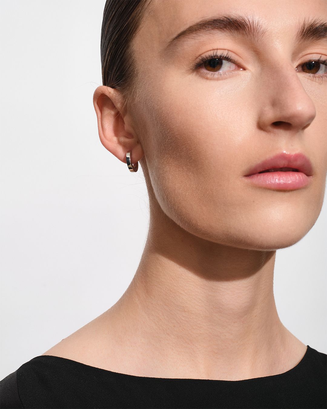 Beck Hoops / ベック フープ ピアス (両耳用)