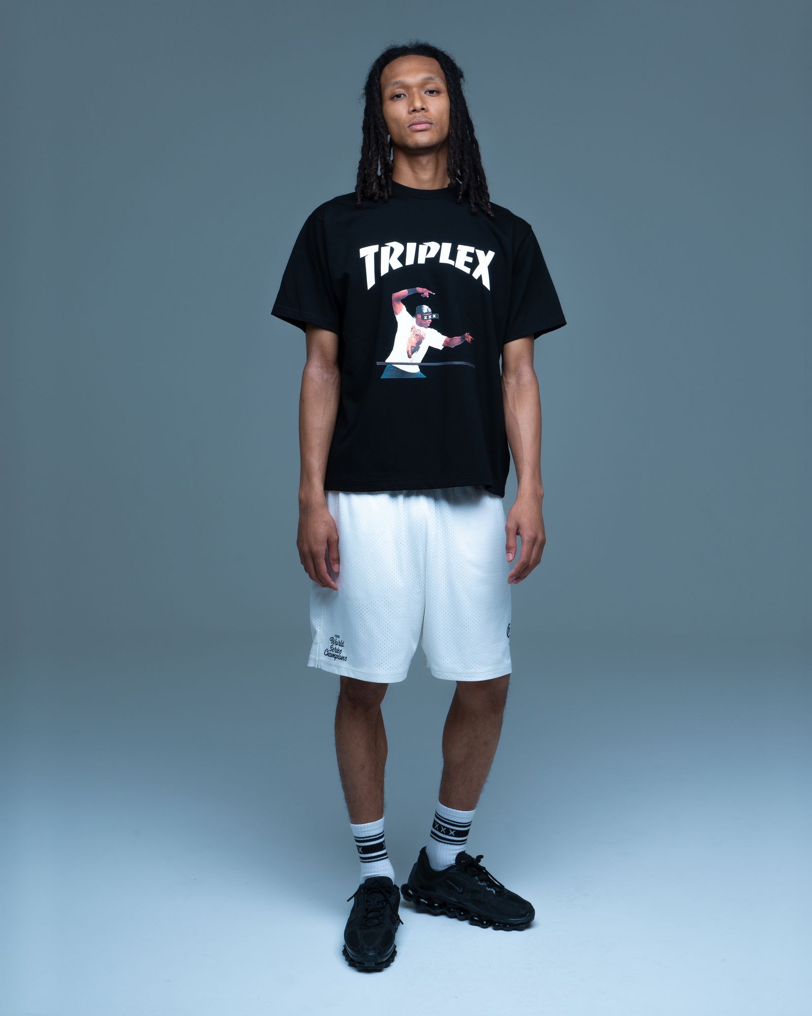 GX-S26-ST-18  T-SHIRT   [BLACK]