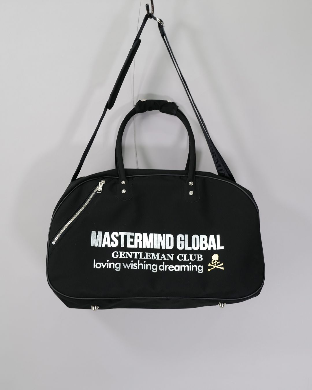 【mastermind JAPAN】 BOSTON BAG  BLACK
