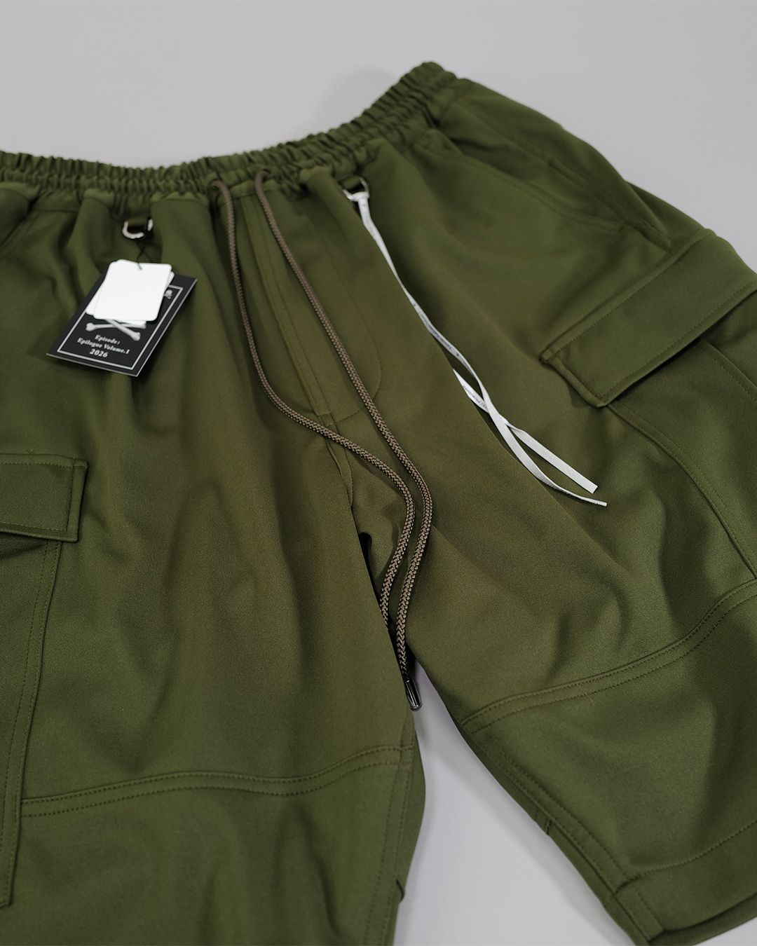 【mastermind JAPAN】 JERSEY CARGO SHORTS  Olive