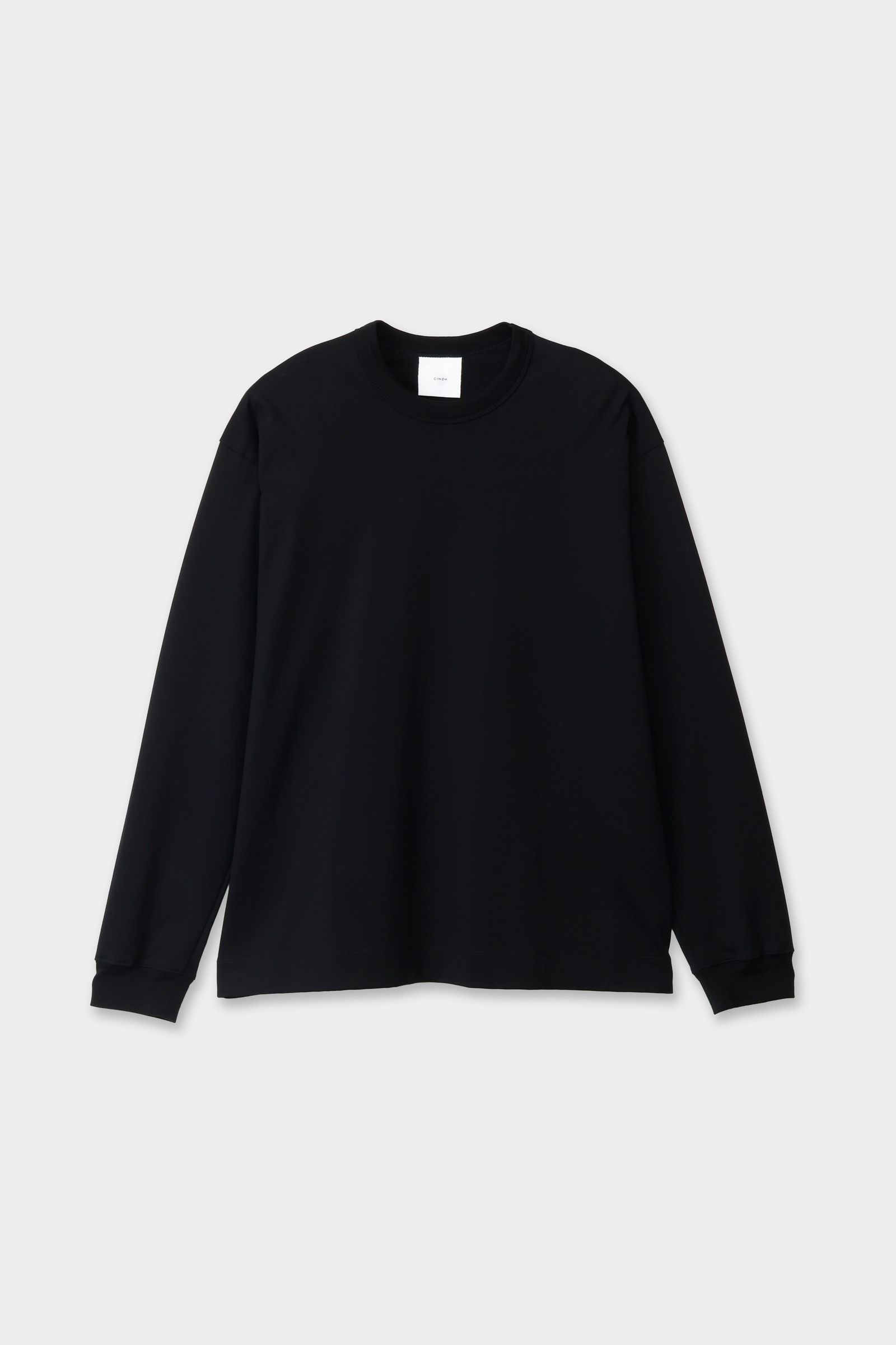 REFINA BASIC LONG SLEEVE T [BLACK]