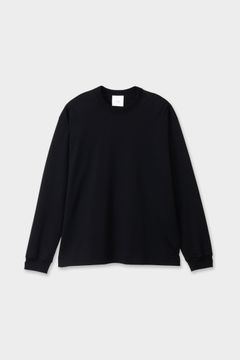 REFINA BASIC LONG SLEEVE T [BLACK]