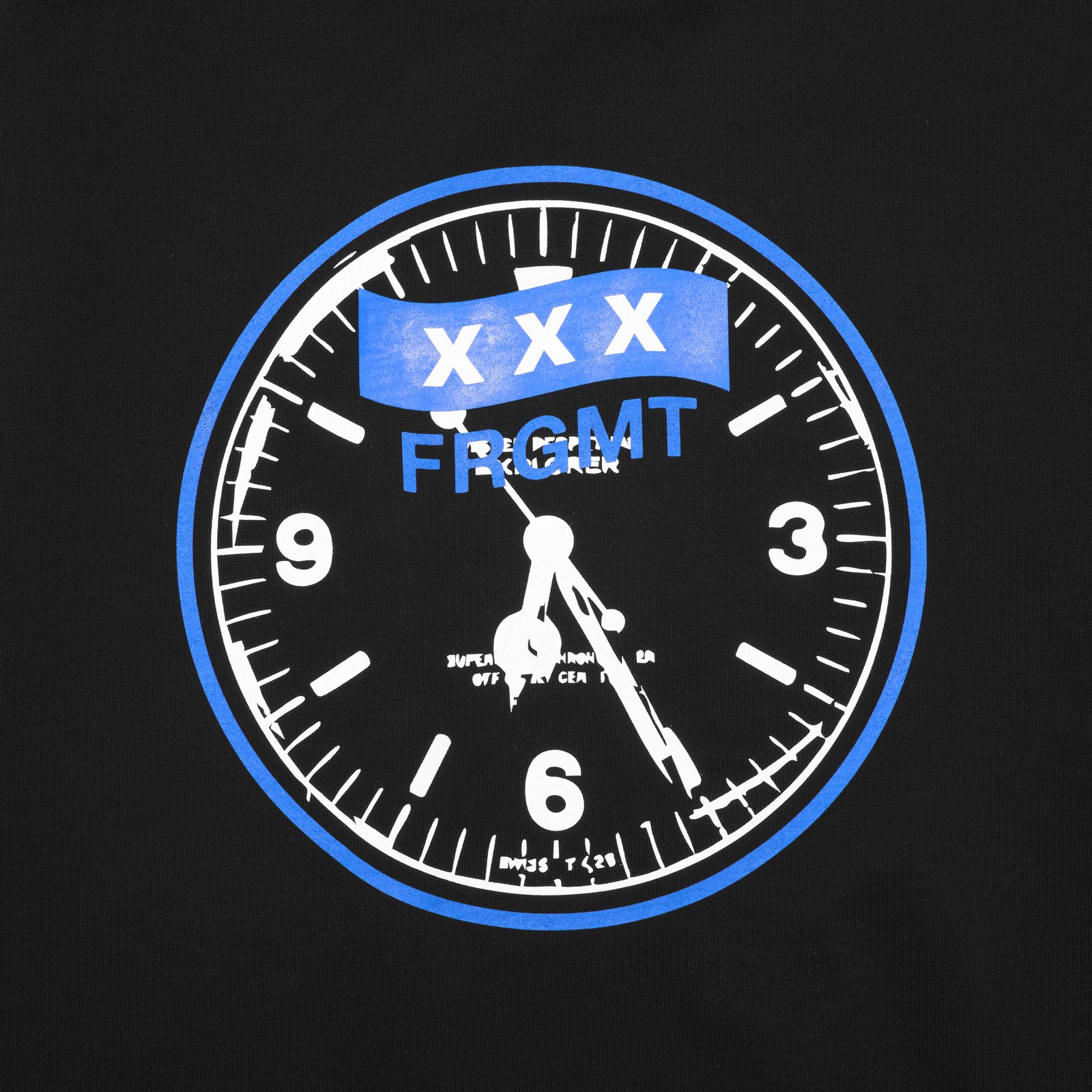 GX-S25-12FST-02 XXX 12th ANNIVERSARY T-SHIRT  xFRAGMENT  BLACK