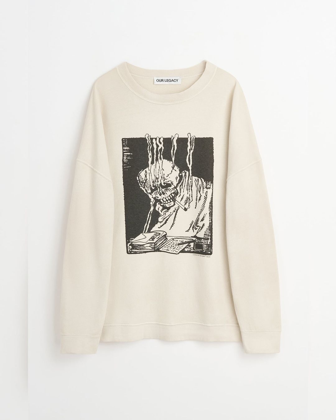 SLACK SWEATSHIRT  Angry Fan Mail Print