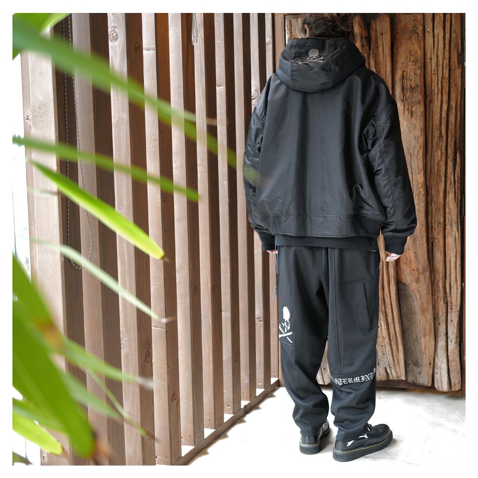 Last1 L 【mastermindJAPAN】 REVERSIBLE MA1  BLACK
