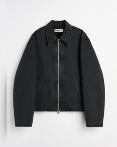 SLIGHT JACKET   Enzyme Obsidian Field Sateen