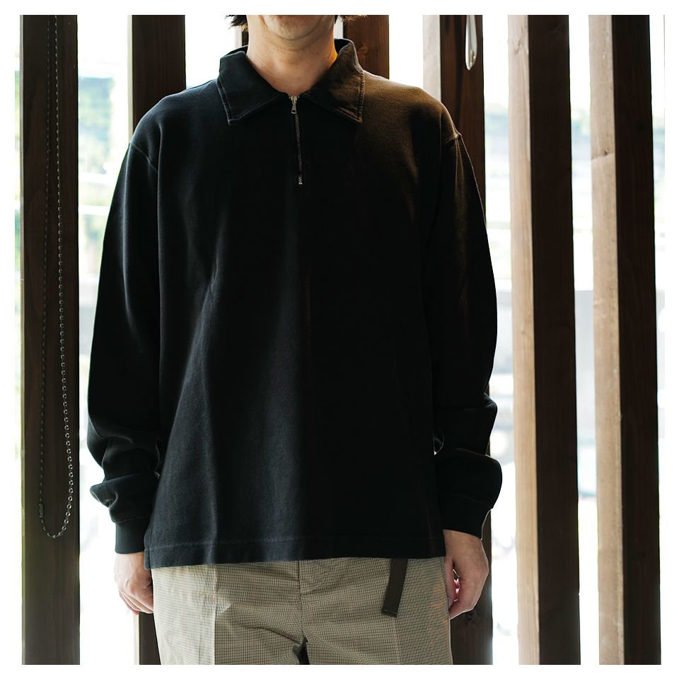 OUR LEGACY - LAD SWEATSHIRT Worn Black Athletic Rib | River