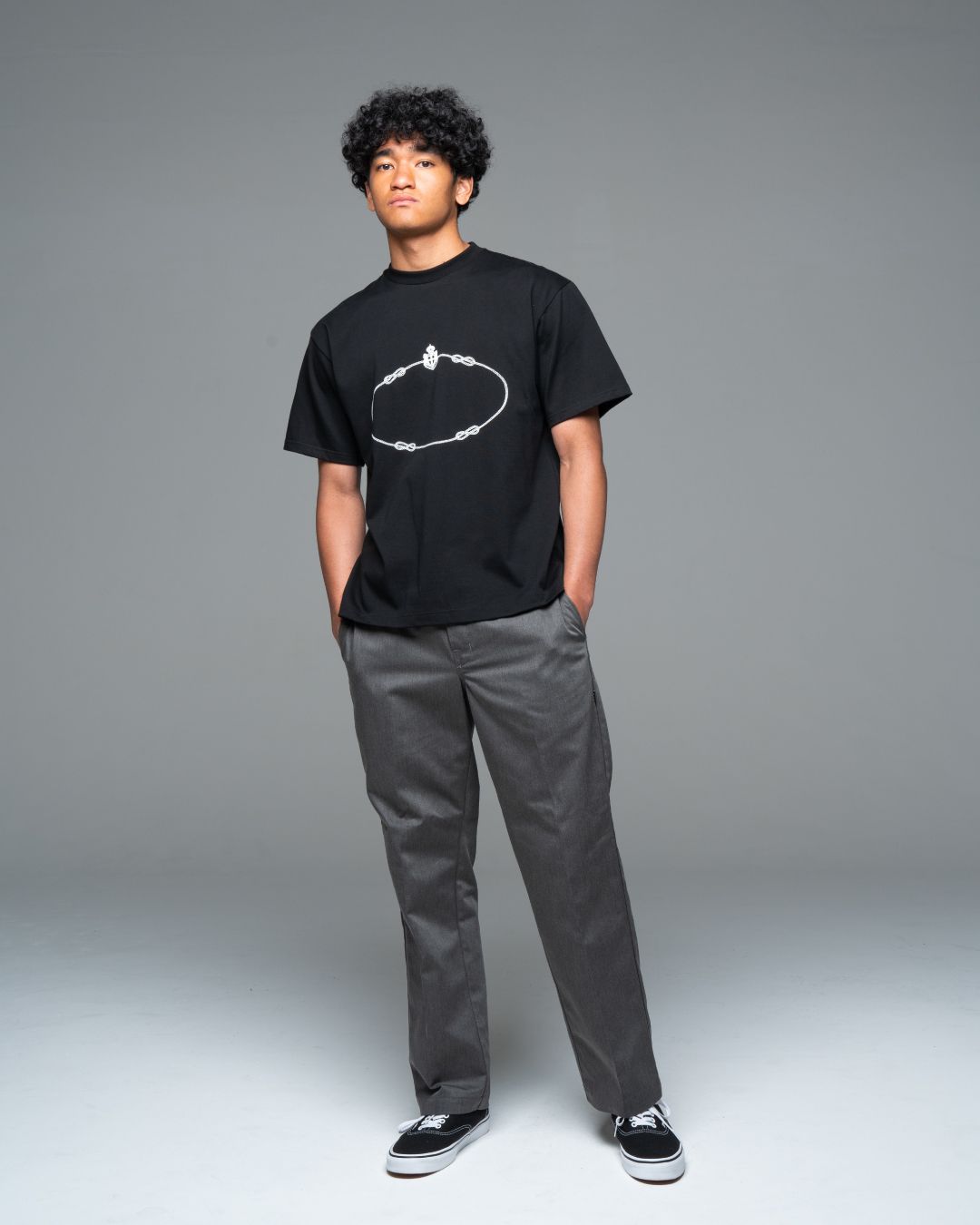 GX-S26-ST-11  T-SHIRT   [BLACK]