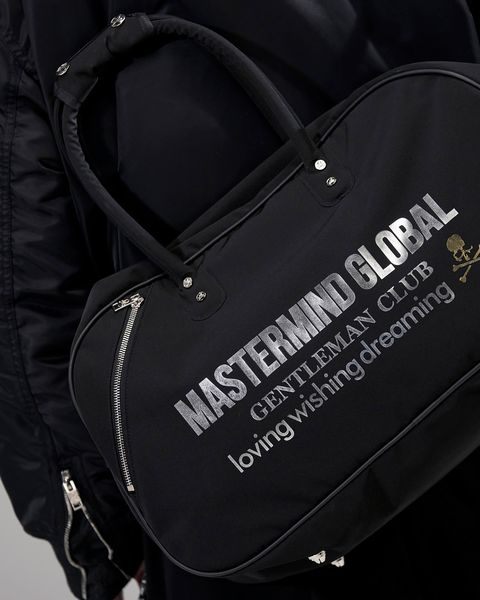 【mastermind JAPAN】 BOSTON BAG  BLACK