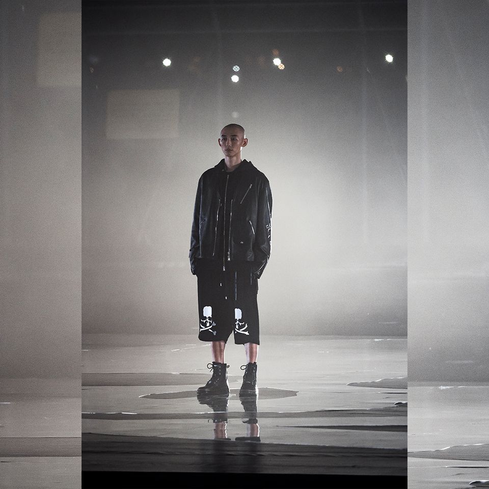 【Last1点 M】 【MASTERMIND WORLD】 OG SWEATSHORTS  BLACK