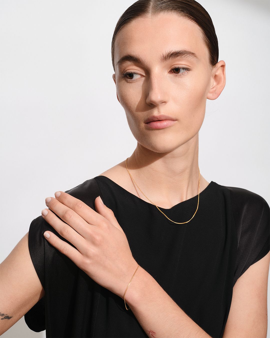 Jil Bracelet Gold 6.5Inch / ジル ブレスレット ゴールド