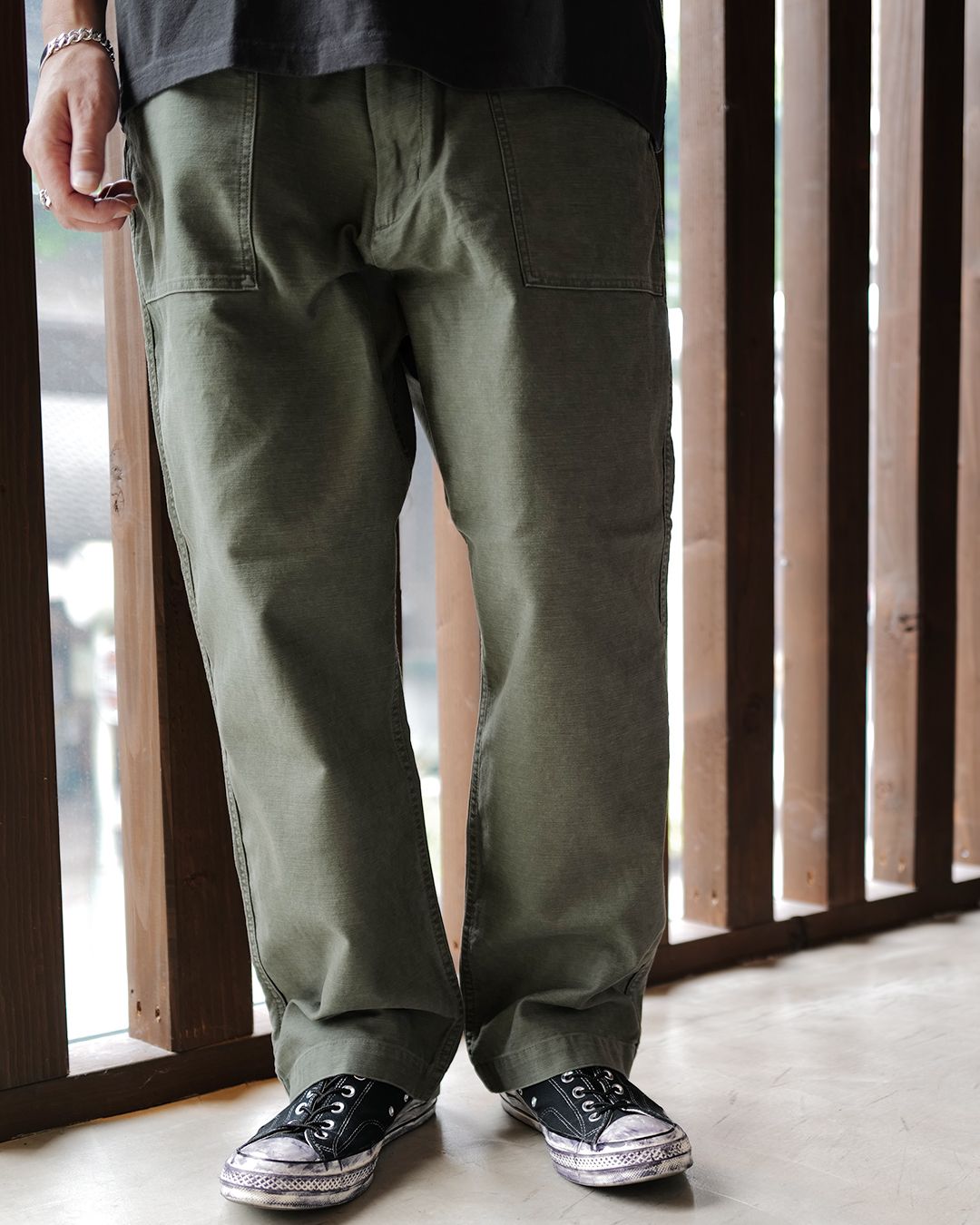 BAKER PANTS(TYPE-BK)  OLIVE